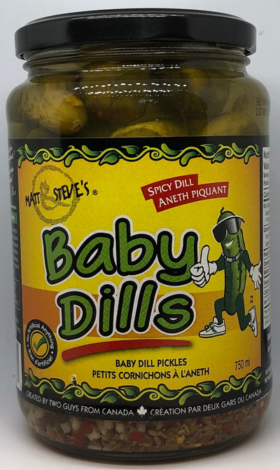 MATT STEVES SPICY BABY DILLS [750 ml]