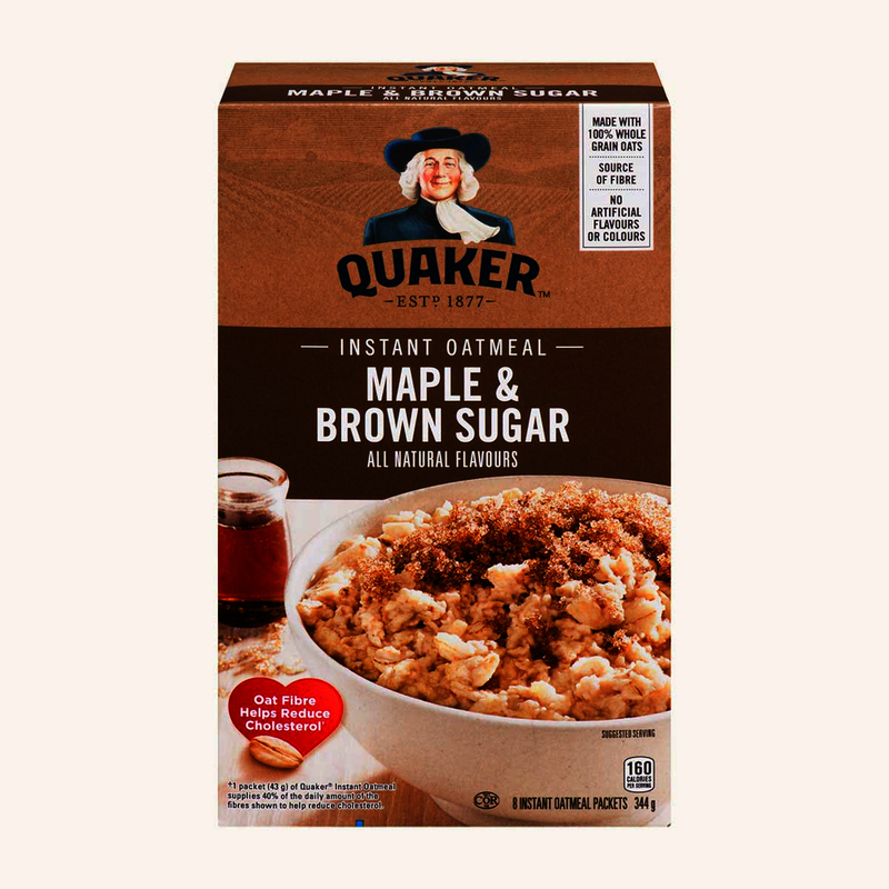 QUAKER RTS MAPLE BROWN [344 g]