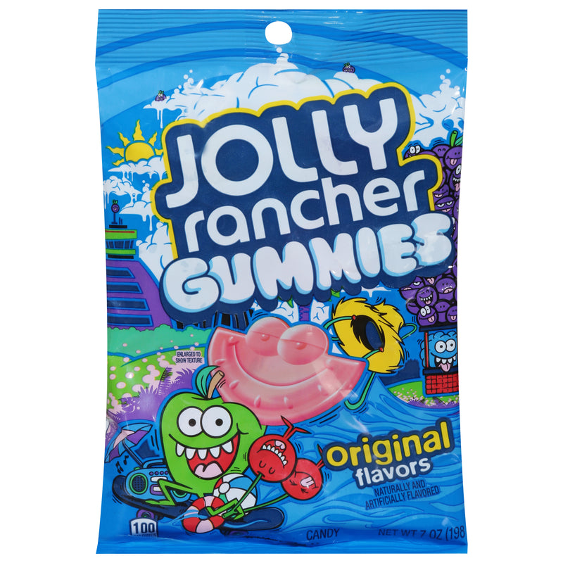 Jolly Rancher Original Flavors Gummies Candy, 7 oz