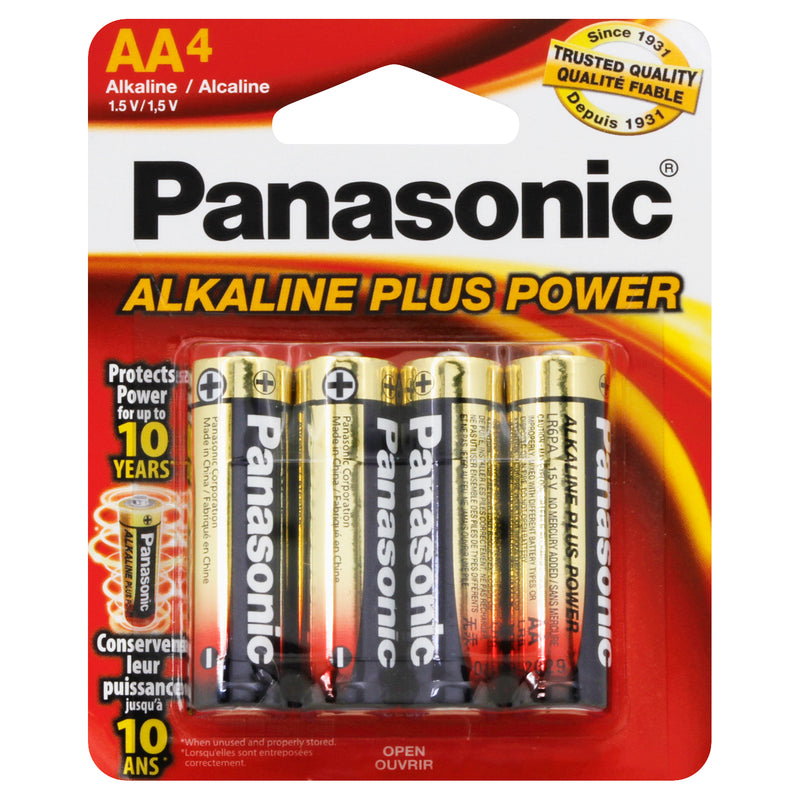PANASONIC ALKALINE POWER [4 pkg]