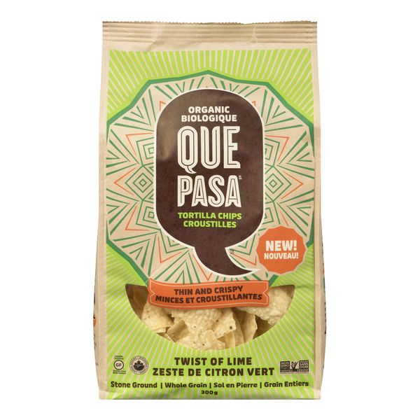 QUE PASA LIME TORTILLA CHIPS [300 g]