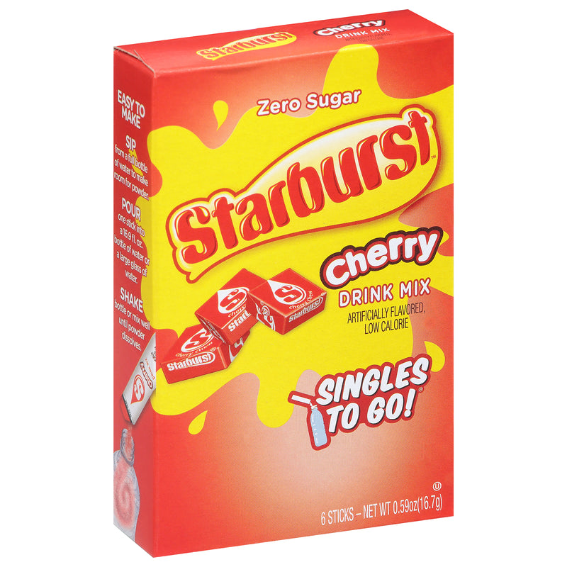 SINGLES STARBURST CHERRY [6 pkg]