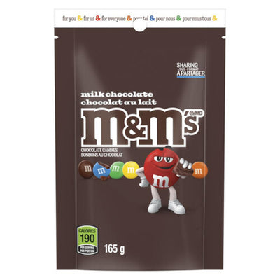 M&M MILK CHOCOLATE POUCH [165 g]