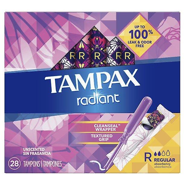TAMPAX RADIANT REGULAR [28 pcs]