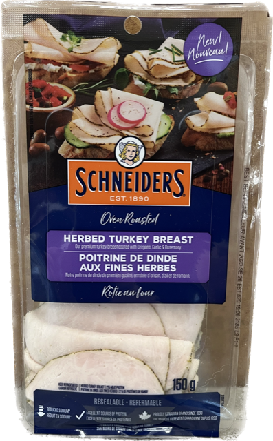 SCH HERBED TURKEY BRST [150 g]