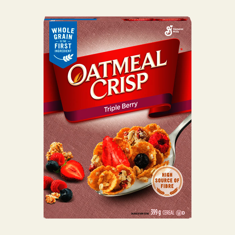 GM OATMEAL CRISP TRIPLE BERRY [399 g]