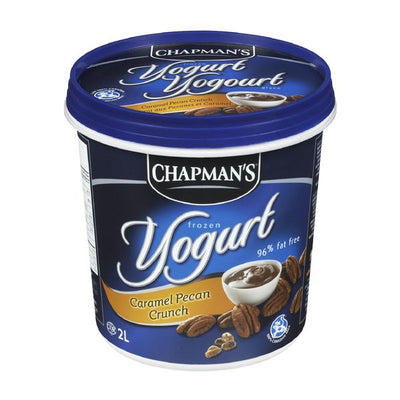 CHAPMANS YOGURT CARMEL PECAN [2 lt]