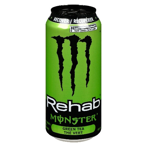 MONSTER REHAB GREEN TEA [458 ml] - 2 for $5.00