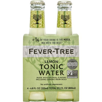 FEVER TREE LEMON TONIC [4 pkg]