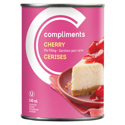 COMPLIMENTS CHERRY PIE FILLING [540 ml]