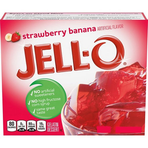 JELLO STRAWBERRY\BANANA [85 g]
