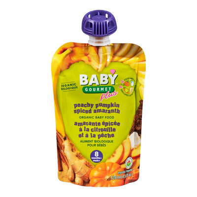 BABY GOURMET PEAR PUMPKIN PRUN [128 ml]