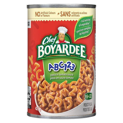 CHEF BOYARDEE ABC123 [425 g]