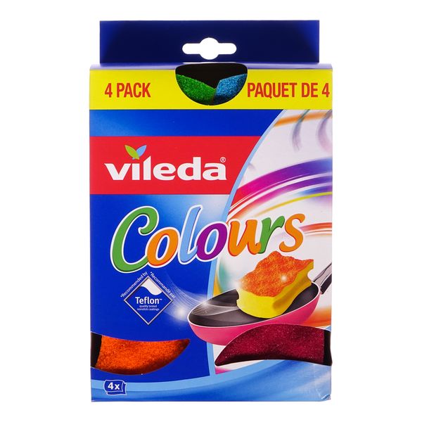 VILEDA COLOUR SCOURERS [1 ea]