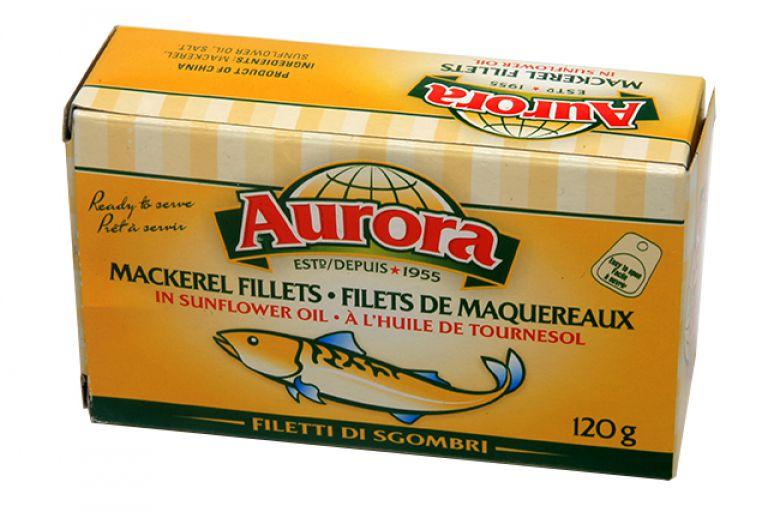AURORA MACKEREL FILLET IN OIL [120 g]