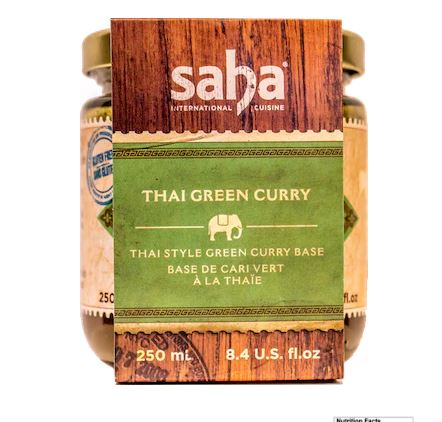 SAHA THAI GREEN CURRY [250 ml]