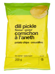 NO NAME DILL PICKLE CHIPS [200 g]
