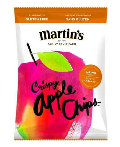 MARTINS APPLE CHIPS SALTED CA [22 g]
