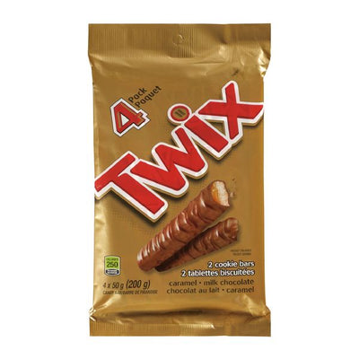 TWIX CHOC BARS 4 PACK [4 pcs]