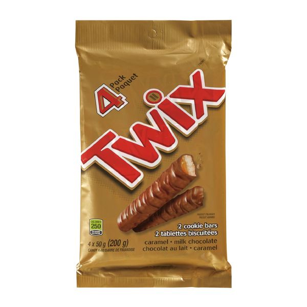 TWIX CHOC BARS 4 PACK [4 pcs]