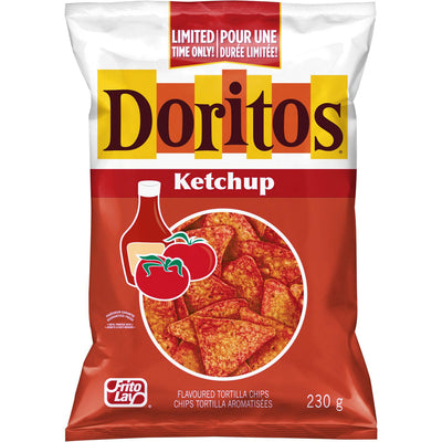 Doritos Ketchup Tortilla Chips, 210g