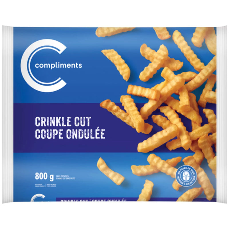 COMPLIMENTS CRINKLE CUT FRIES [800 g]