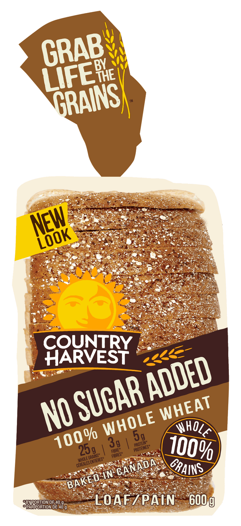 Country Harvest Whole Wheat Loaf, 600 g