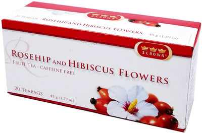 3 CROWN ROSEHIP TEA [20 pkg]