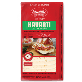SAPUTO HAVARTI JALAPENO SLICES [160 g]