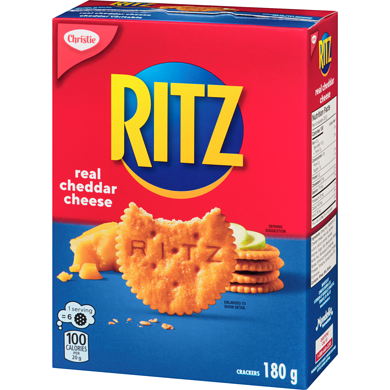 RITZ REAL CHEDDAR CHEESE [180 g]