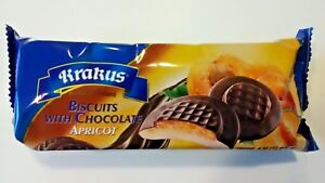 KRAKUS CHOC APRICOT   BISCUIT [135 g]