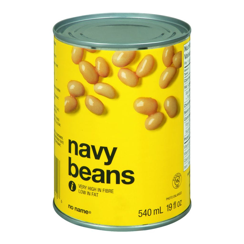 NO NAME NAVY BEANS [540 ml]