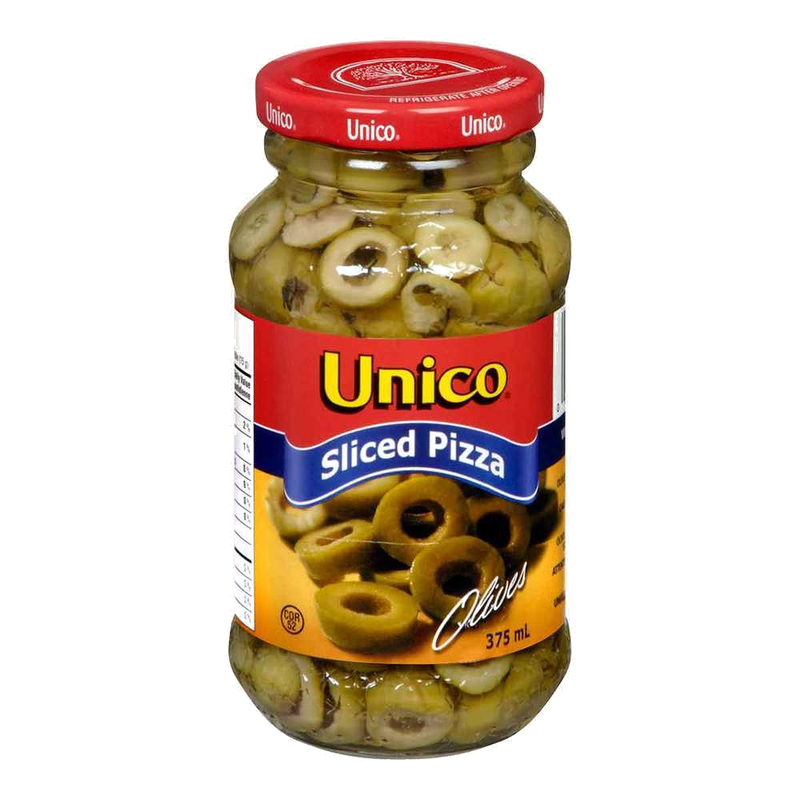 UNICO SLICED PIZZA OLIVES [375 ml]