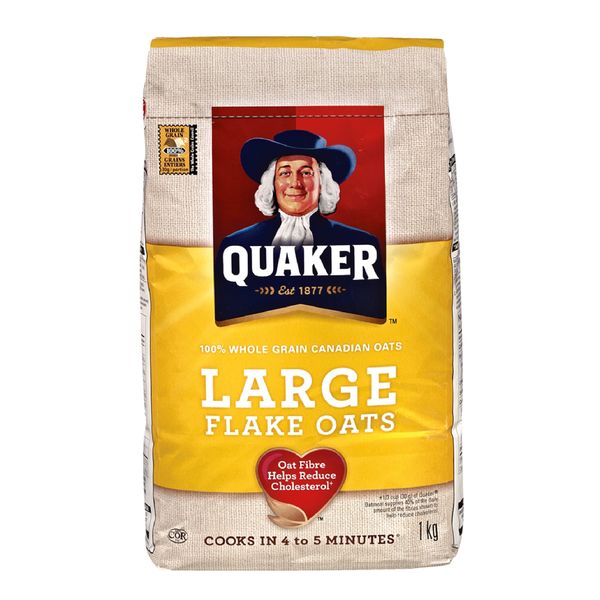 QUAKER LARGE FLAKES [1 kg]