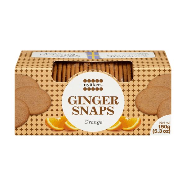 NYAKERS GINGER SNAPS ORANGE [1 ea]