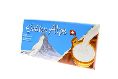 GOLDEN ALPS MILK CHOCOLATE BAR [100 g]