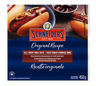 SCHNEIDERS ALL BEEF BBQ WIENER [450 g]
