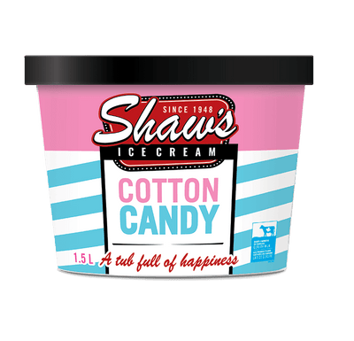 SHAWS ICE CREAM COTTON CANDY [1 ea]