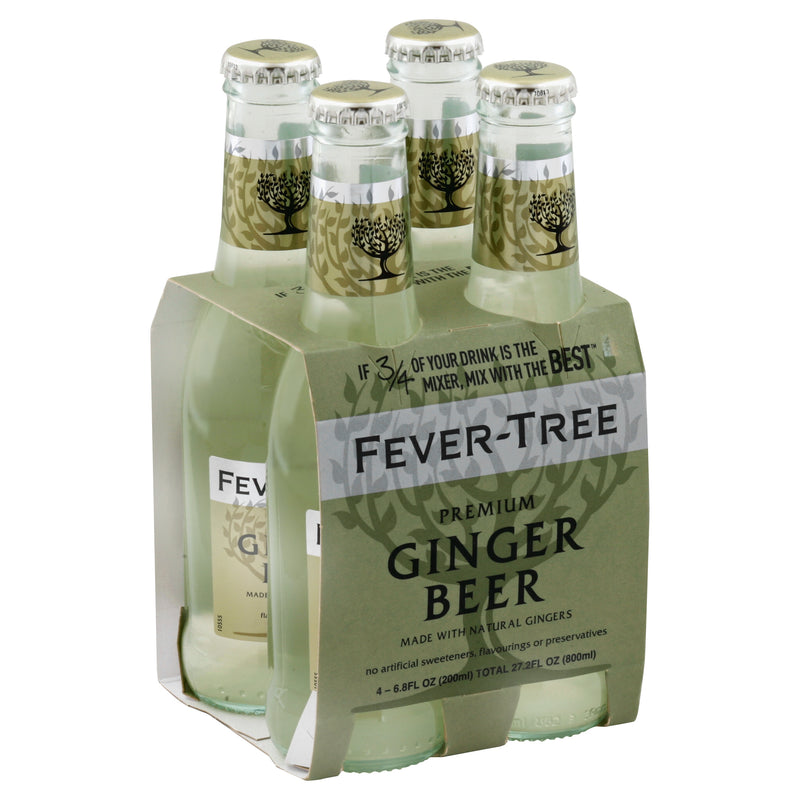 FEVER TREE GINGER BEER [4 pkg]