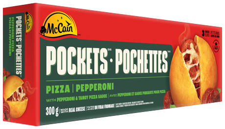 MCCAIN PIZZA POCKETS [300 g]