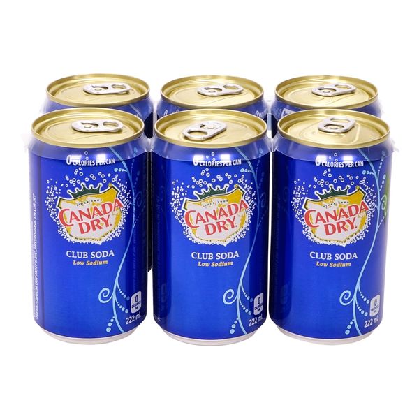 CANADA DRYCLUB SODA 6PK [1 ea]