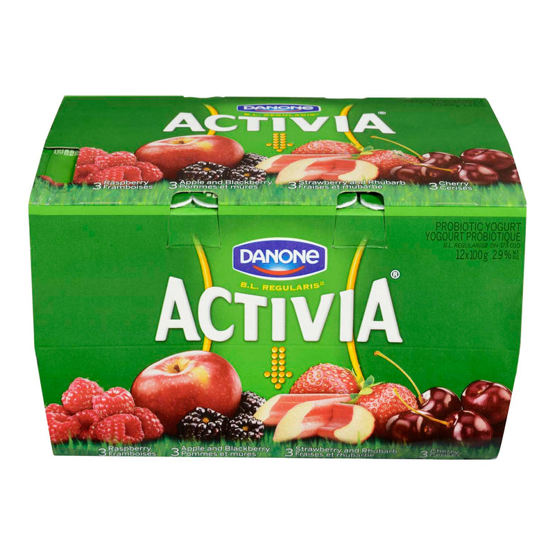 ACTIVIA CHER/APP/STR/RASP [12 pkg]