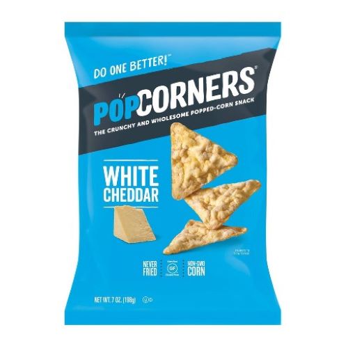 POP CORNERS WHITE CHEDDAR [142 g]
