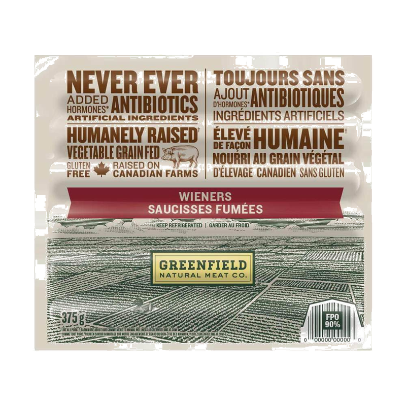 GREENFIELD NATURAL WIENERS [375 g]