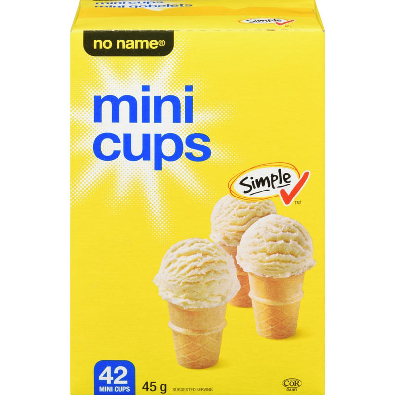 NO NAME MINI ICE CREAM CUPS [42 pkg]