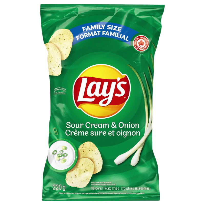 LAYS SOUR CREAM AND ONION [220 g]