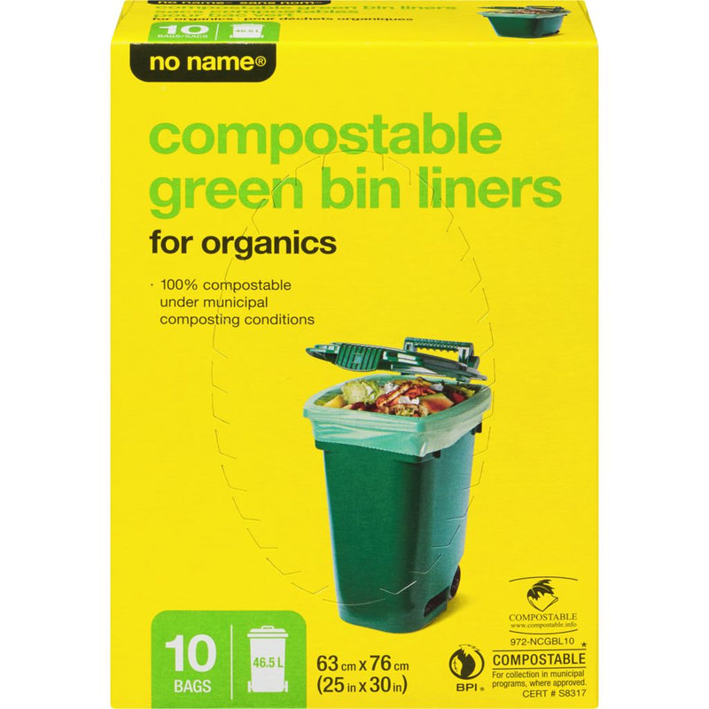 NO NAME GREEN BIN COMPOST LINE [1 ea]