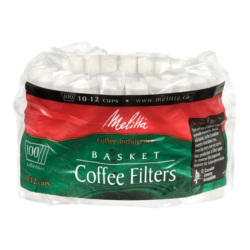 Melitta Basket Coffee Filters, 100 ct