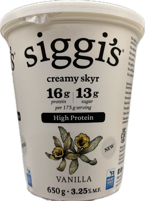 SIGGIS VANILLA YOGURT [650 g]