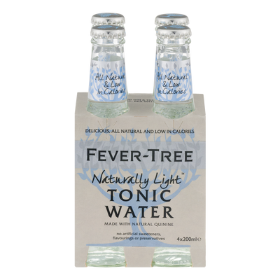 FEVER TREE LIGHT TONIC [4 pkg]